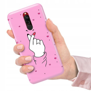 Etui do XIAOMI REDMI 8 Case Flower Kwiaty Wzory