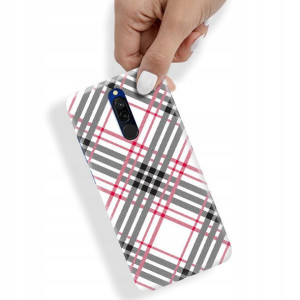 Etui do XIAOMI REDMI 8 Case W Kratkę Kratka Wzory