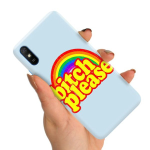 Etui do XIAOMI REDMI 9A Case Modne Napisy Wzory