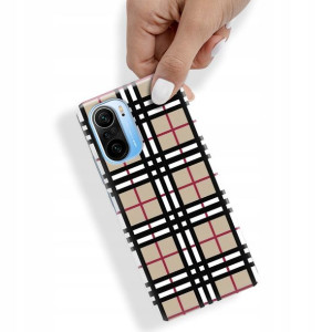 Etui do XIAOMI REDMI K40 W Kratkę Kratka Top Wzory
