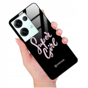 Etui Glass BROKAT do OPPO RENO 8 Piękne Top Wzory