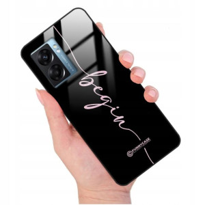 Etui Glass BROKAT do OPPO RENO K10 5G Piękne Wzory