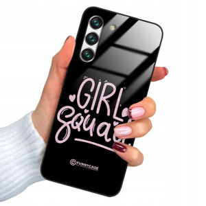 Etui Glass Brokat do SAMSUNG S22 Case Modne Wzory