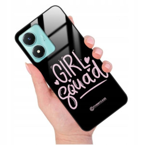 Etui Glass BROKAT do VIVO Y02S Piękne Modne Wzory