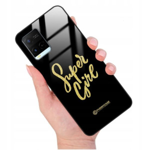 Etui Glass BROKAT do VIVO Y21 Piękne Modne Wzory