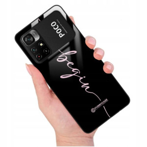 Etui Glass BROKAT do XIAOMI POCO M4 PRO 5G Wzory