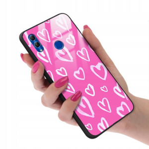 Etui Glass Do HUAWEI HONOR 10 LITE Wakacyjne Wzory