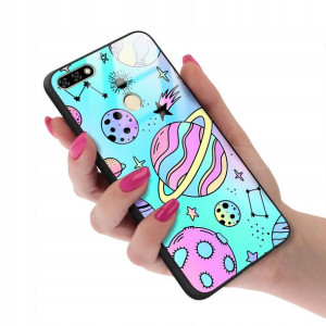 Etui Glass Do HUAWEI HONOR 7A Wakacyjne Top Wzory