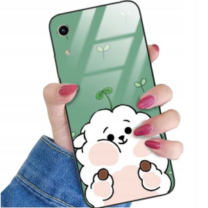 Etui Glass do HUAWEI HONOR 8A Case Słodkie Wzory