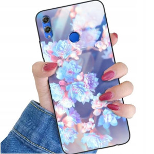 Etui Glass do HUAWEI HONOR 8X Case Słodkie Wzory