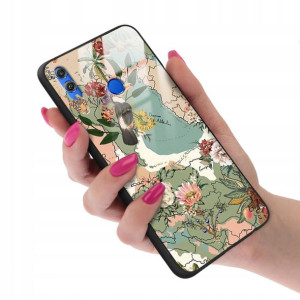 Etui Glass do HUAWEI HONOR 8X Case Wakacyjne Wzory