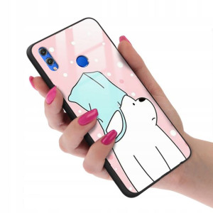 Etui Glass do HUAWEI HONOR 8X We Bare Bears Wzory