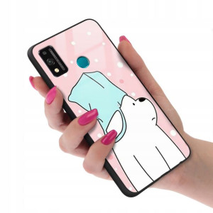 Etui Glass do HUAWEI HONOR 9X LITE Bears Top Wzory