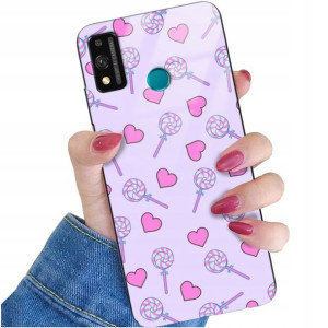 Etui Glass do HUAWEI HONOR 9X LITE Słodkie Wzory