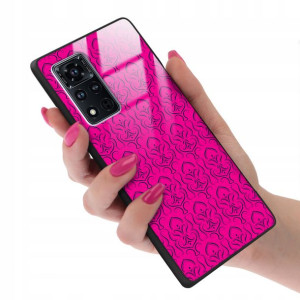 Etui GLASS do HUAWEI HONOR VIEW 40 Kwiatowe Wzory