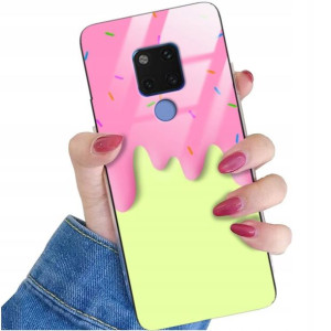 Etui Glass do HUAWEI MATE 20 Case Słodkie Wzory