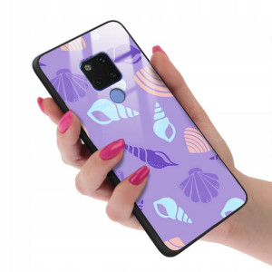 Etui Glass Do HUAWEI MATE 20 Wakacyjne Modne Wzory
