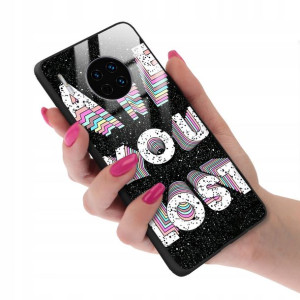 Etui Glass do HUAWEI MATE 30 Dziewczęce Girl Wzory