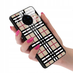 Etui GLASS do HUAWEI MATE 30 PRO Case Kratka Wzory