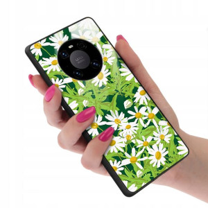 Etui GLASS do HUAWEI MATE 40 PRO Kwiatowe Wzory