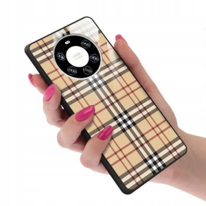 Etui GLASS do HUAWEI MATE 40 PRO PLUS Kratka Wzory