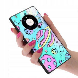 Etui Glass Do HUAWEI MATE 40 Wakacyjne Modne Wzory