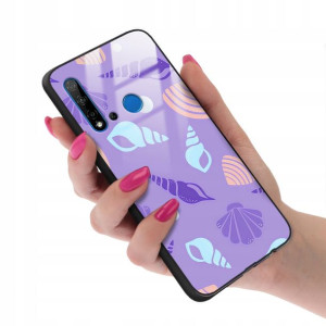 Etui Glass Do HUAWEI NOVA 5i Wakacyjne Modne Wzory