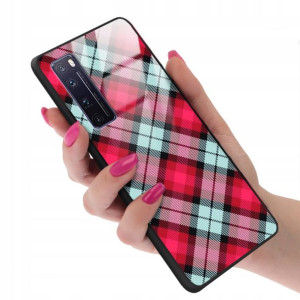 Etui GLASS do HUAWEI NOVA 7 PRO Case Kratka Wzory