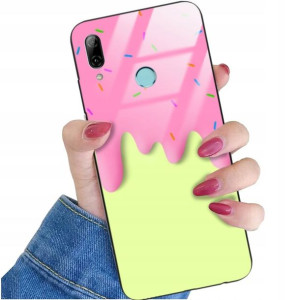 Etui Glass do HUAWEI P SMART 2019 Słodkie Wzory