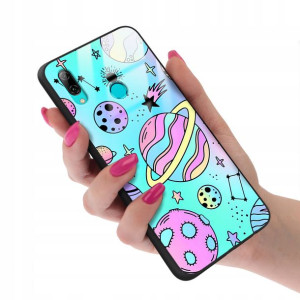 Etui Glass Do HUAWEI P SMART 2020 Wakacyjne Wzory
