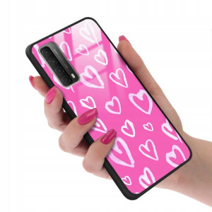 Etui Glass Do HUAWEI P SMART 2021 Wakacyjne Wzory
