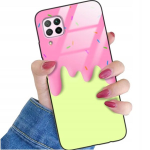 Etui Glass do HUAWEI P40 LITE Case Słodkie Wzory