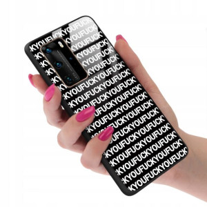Etui Glass do HUAWEI P40 PRO Dziewczęce Girl Wzory