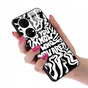 Etui Glass do HUAWEI P50 Dziewczęce Girl Top Wzory