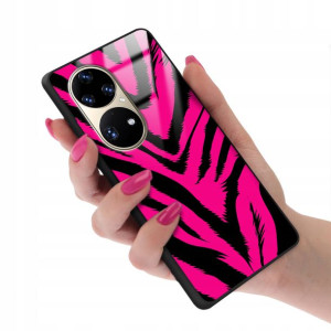 Etui Glass do HUAWEI P50 PRO Kobiece Girl Wzory
