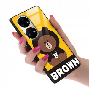 Etui Glass do HUAWEI P50 PRO We Bare Bears Wzory