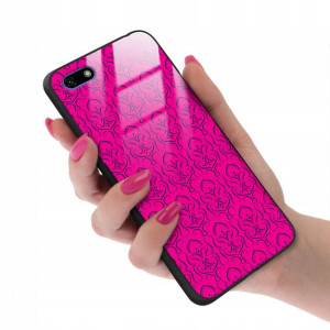 Etui GLASS do HUAWEI Y5 2018 Kwiaty Wiosenne Wzory