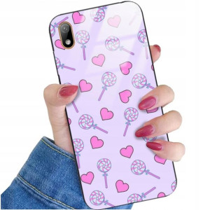 Etui Glass do HUAWEI Y5 2019 Case Słodkie Wzory