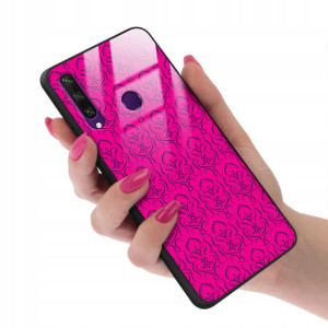 Etui GLASS do HUAWEI Y6P Kwiatowe Wiosenne Wzory