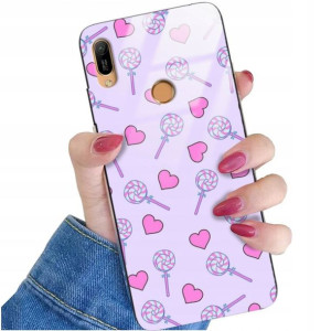 Etui Glass do HUAWEI Y6S Słodkie Dziecięce Wzory