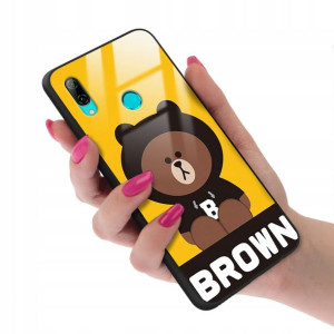 Etui Glass do HUAWEI Y7 2019 We Bare Bears Wzory