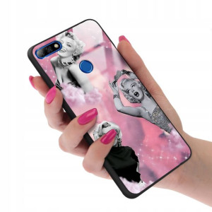Etui Glass do HUAWEI Y7 PRIME 2018 Kobiece Wzory