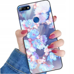 Etui Glass do HUAWEI Y7 PRIME 2018 Słodkie Wzory