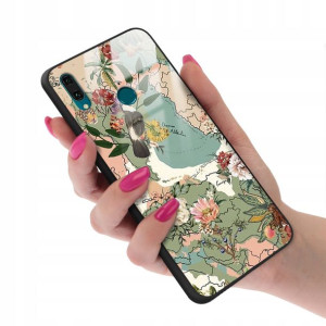 Etui Glass do HUAWEI Y9 2019 Case Wakacyjne Wzory