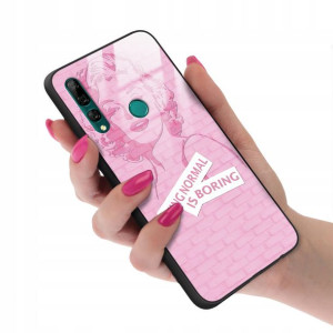 Etui Glass do HUAWEI Y9 PRIME 2019 Kobiece Wzory
