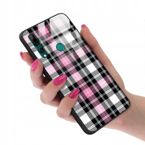 Etui GLASS do HUAWEI Y9 PRIME 2019 Kratka Wzory
