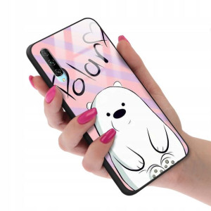 Etui Glass do HUAWEI Y9S Case We Bare Bears Wzory