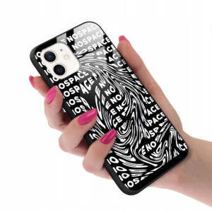 Etui Glass do IPHONE 12 Stay Creepy Modne Wzory