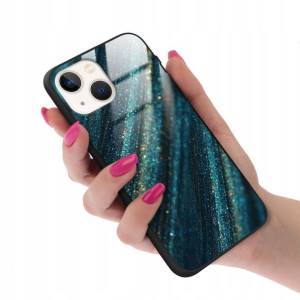 Etui Glass do IPHONE 13 MINI Marmurki Marble Wzory