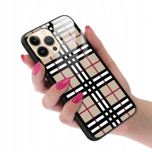 Etui GLASS do IPHONE 13 PRO MAX Case Kratka Wzory